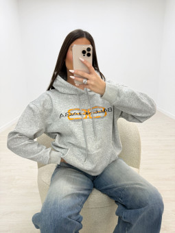 SUDADERA BALEN GRIS CLARO